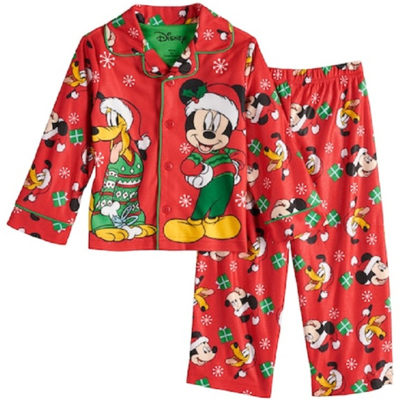 Disney Other - New Disney Mickey Mouse Pajama Set Sz 2T Boys PJs